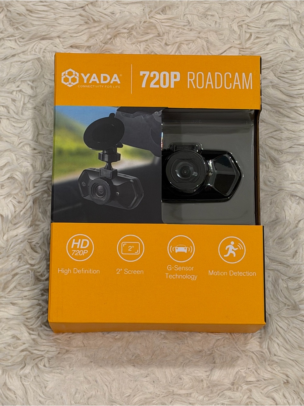 New YADA 720P Roadcam Dash Camera Car Windshield Motion Detector Parking Loop